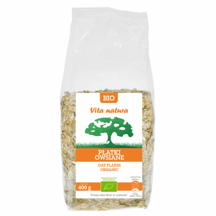 PŁATKI OWSIANE BIO 400G [8]