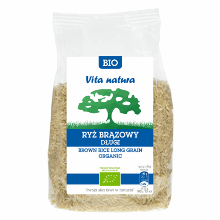 RYŻ BRĄZOWY DŁUGI BIO 500G [6]