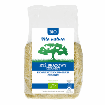 RYŻ BRĄZOWY OKRĄGŁY BIO 500G [6]