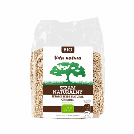 SEZAM NATURALNY NIEŁUSKANY BIO 250G [7]