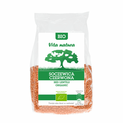 SOCZEWICA CZERWONA BIO 400G [6]