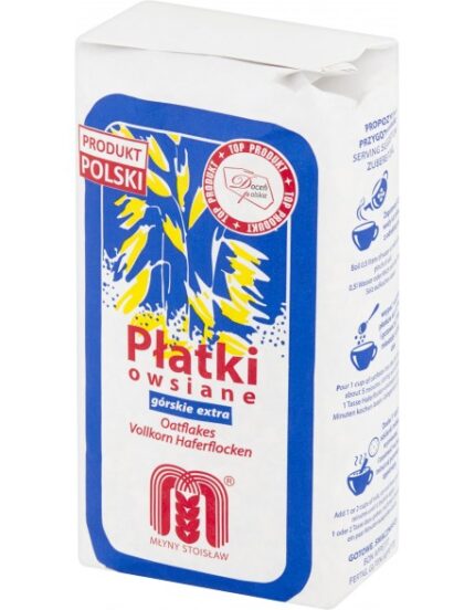 PŁATKI OWSIANE GÓRSKIE 500G STOISŁAW [12]