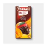 CZEKOLADA GORZKA Z MANGO BEZ CUKRU 75G [12]