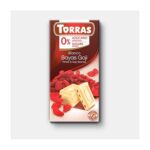 CZEKOLADA BIAŁA Z OWOCEM GOJI BEZ CUKRU 75G [12]