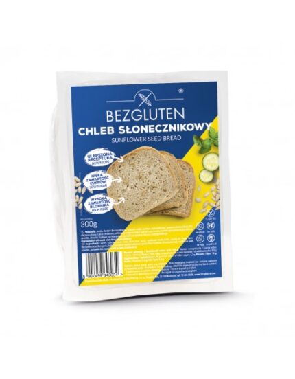 CHLEB SŁONECZNIKOWY BEZGLUTENOWY 300G [10]