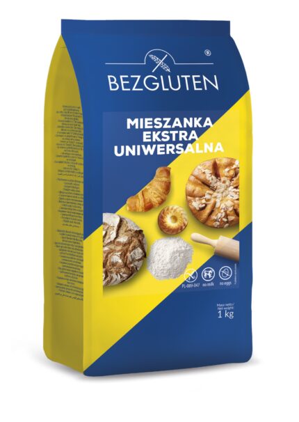 EKSTRA UNIWERSALNA MIESZANKA BEZGLUTENOWA 1KG [6]
