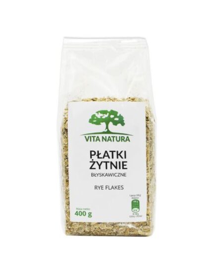 PŁATKI ŻYTNIE BŁYSKAWICZNE 400G [8]