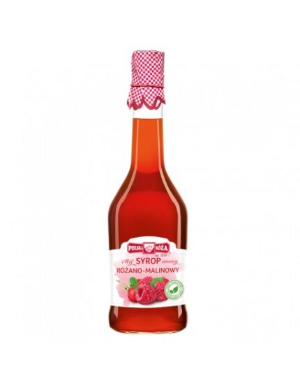 SYROP RÓŻANO - MALINOWY 500ML [6]