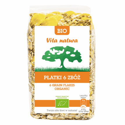PŁATKI 6 ZBÓŻ BIO 300G [5]
