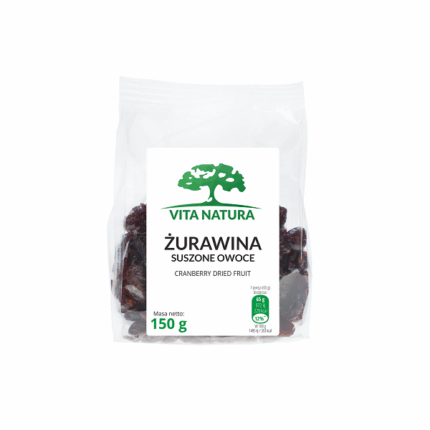 ŻURAWINA SUSZONE OWOCE 150G [7]