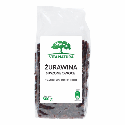 ŻURAWINA SUSZONE OWOCE 500G [6]
