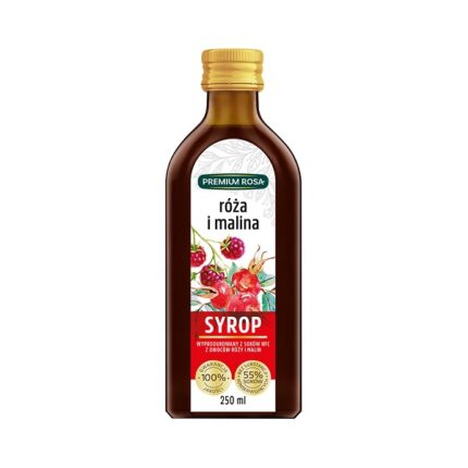 SYROP DZIKA RÓŻA MALINA 250ML PREMIUM [8]