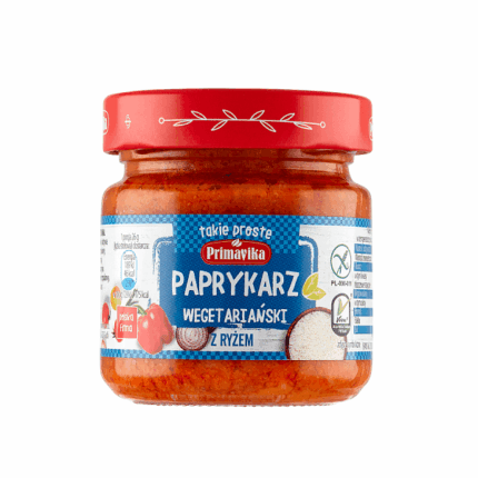 PAPRYKARZ WEGETARIAŃSKI Z RYŻEM 160G [6]