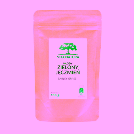 JĘCZMIEŃ MŁODY ZIELONY W PROSZKU POLSKA 100G [20]