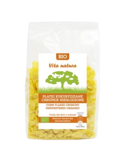PŁATKI KUKURYDZIANE CHRUPKIE B CUKRU BIO 150G [6]