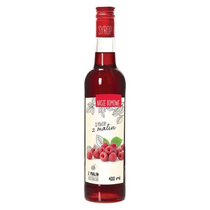 SYROP MALINOWY NASZE DOMOWE 400ML [10]