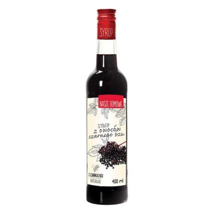 SYROP OWOCE CZARNEGO BZU NASZE DOMOWE 400ML [10]