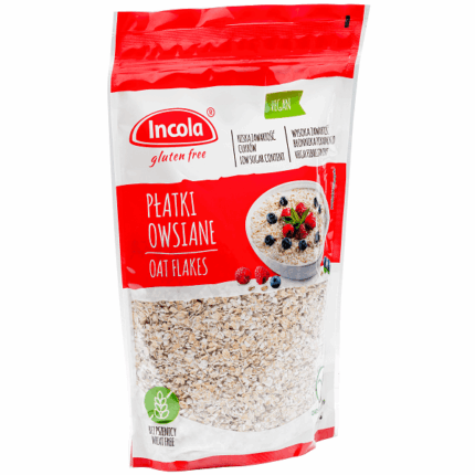 PŁATKI OWSIANE BEZGLUTENOWE INCOLA 400G [10]