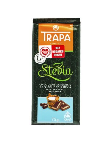 CZEKOLADA ZE STEWIĄ MLECZNA 75G [20]