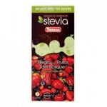 CZEKOLADA GORZKA OWOCE LEŚNE STEWIA 125G [12]