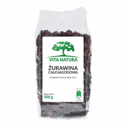 ŻURAWINA SUSZONA CAŁOJAGODOWA 500G [6]