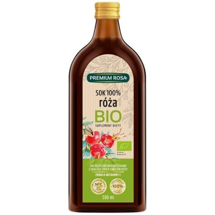 SOK Z DZIKIEJ RÓŻY NFC 100% BIO 500ML PREMIUM [6]