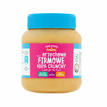 PASTA ORZECHOWA FIRMOWA 100% CRUNCHY 350G [6]