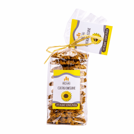 CIASTKA OWSIANE ZE SŁONECZNIKIEM 175G IRENKI [10]