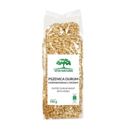 PSZENICA DURUM EKSPANDOWANA Z MIODEM 150G [6]