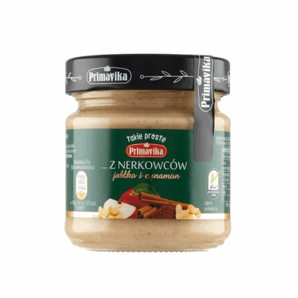 PASTA Z ORZECHÓW NERKOWCA JABŁKO CYNAMON 185G [6]