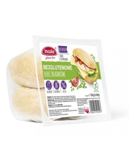 BUŁKI ŚNIADANIOWE BEZGLUTEN 3SZT 120G INCOLA[12]