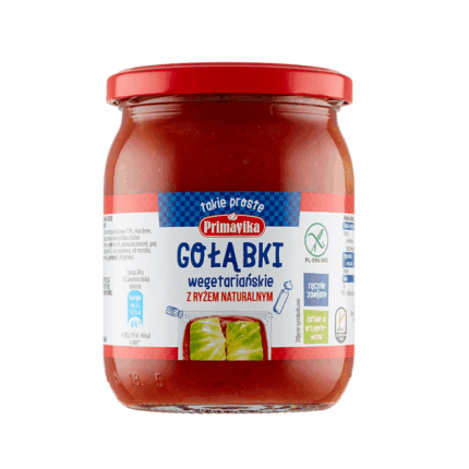 GOŁĄBKI WEGETARIAŃSKIE Z RYŻEM NATURALNYM 480G [6]