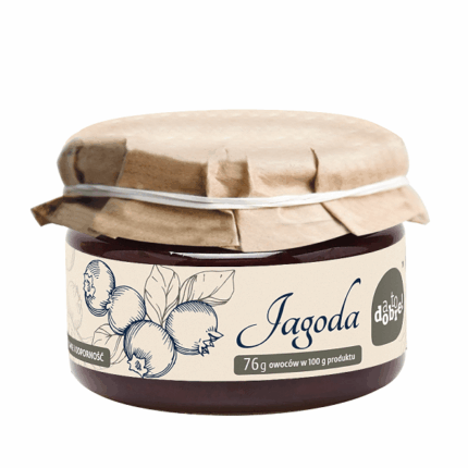 KONFITURA JAGODA Z DODATKIEM CUKRU 295G [6]
