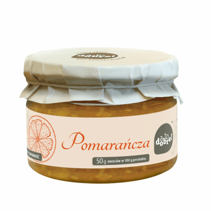 KONFITURA POMARAŃCZA Z DODATKIEM CUKRU 295G [6]