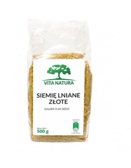 SIEMIĘ LNIANE ZŁOTE 500G [8]