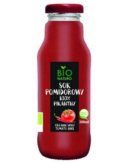 SOK POMIDOROWY PIKANTNY BIO 300ML BIONATURO [6]