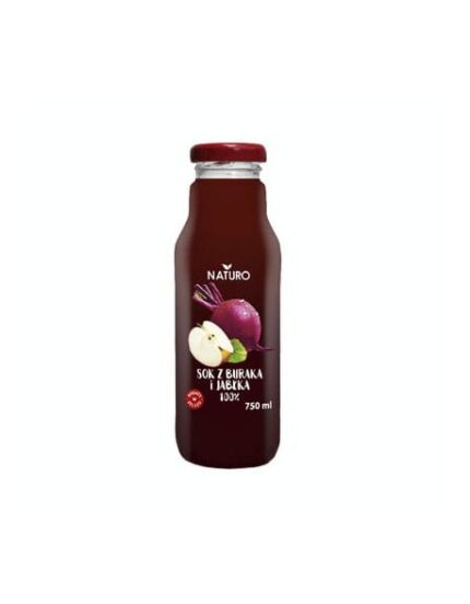 SOK Z BURAKA I JABŁKA 100% 750ML NATURO [6]