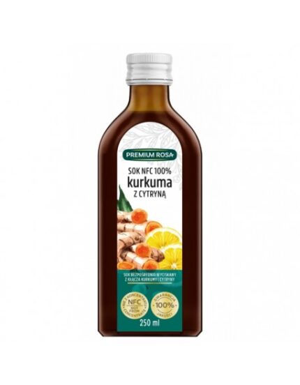 SOK Z KURKUMY Z CYTRYNĄ NFC 250 ML PREMIUM [8]