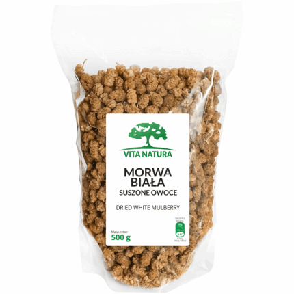 MORWA BIAŁA SUSZONE OWOCE 500G [6]