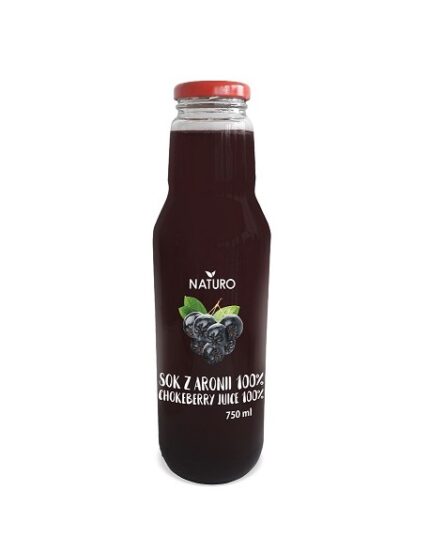 SOK Z ARONII 100% 750ML NATURO [6]