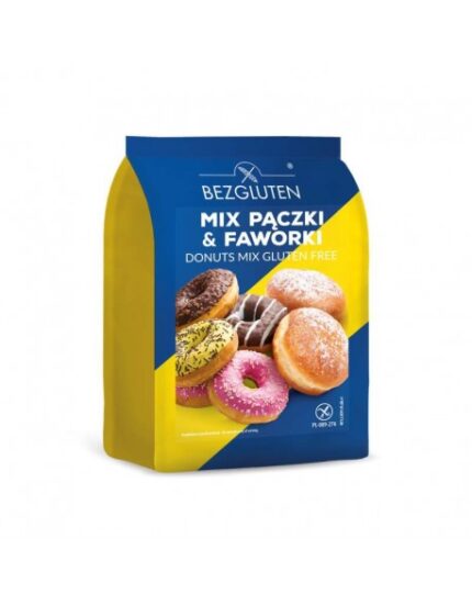 PĄCZKI I FAWORKI MIESZANKA BEZGLUTENOWA 400G [8]