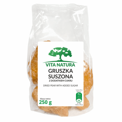 GRUSZKA SUSZONA Z CUKREM 250G [7]