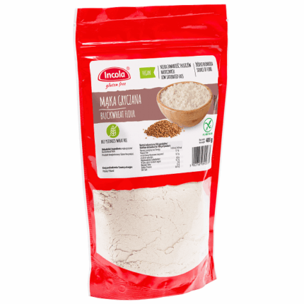 MĄKA GRYCZANA BEZGLUTENOWA INCOLA 400G [10]