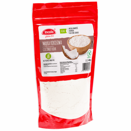 MĄKA KOKOSOWA BEZGLUTENOWA INCOLA 400G [10]