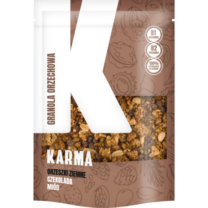 GRANOLA ORZECHOWA-ORZESZKI,CZEKOLADA,MIÓD 250G[8]