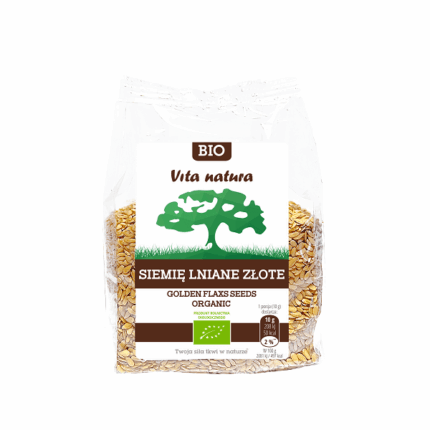 SIEMIĘ LNIANE ZŁOTE BIO 250G [7]
