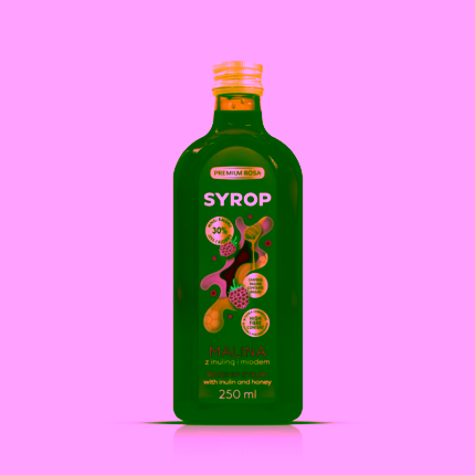 SYROP Z MALIN Z INULINĄ I MIODEM 250ML [8]