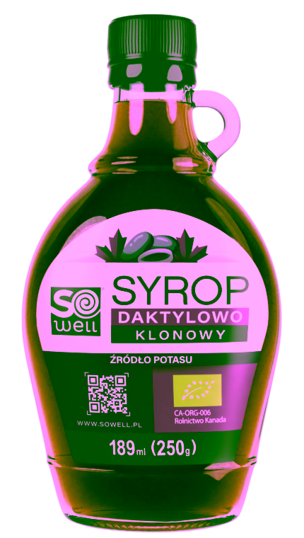 SYROP DAKTYLOWO-KLONOWY BIO 189 ML [12]