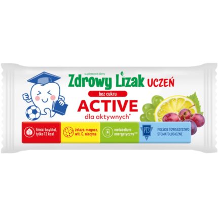 ZDROWY LIZAK UCZEŃ B/C ACTIVE WINOGRONO CYTRYNA[40