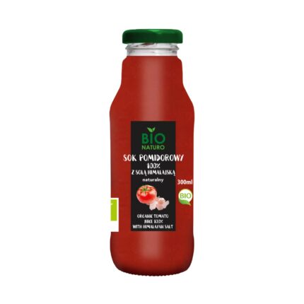 SOK POMIDOROWY Z SOLĄ BIO 300ML BIONATURO [6]